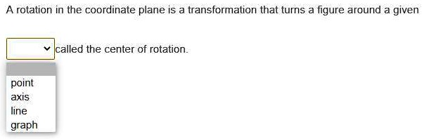 SOLVED: 'lol ok stuck here too A rotation in the coordinate plane is a ...