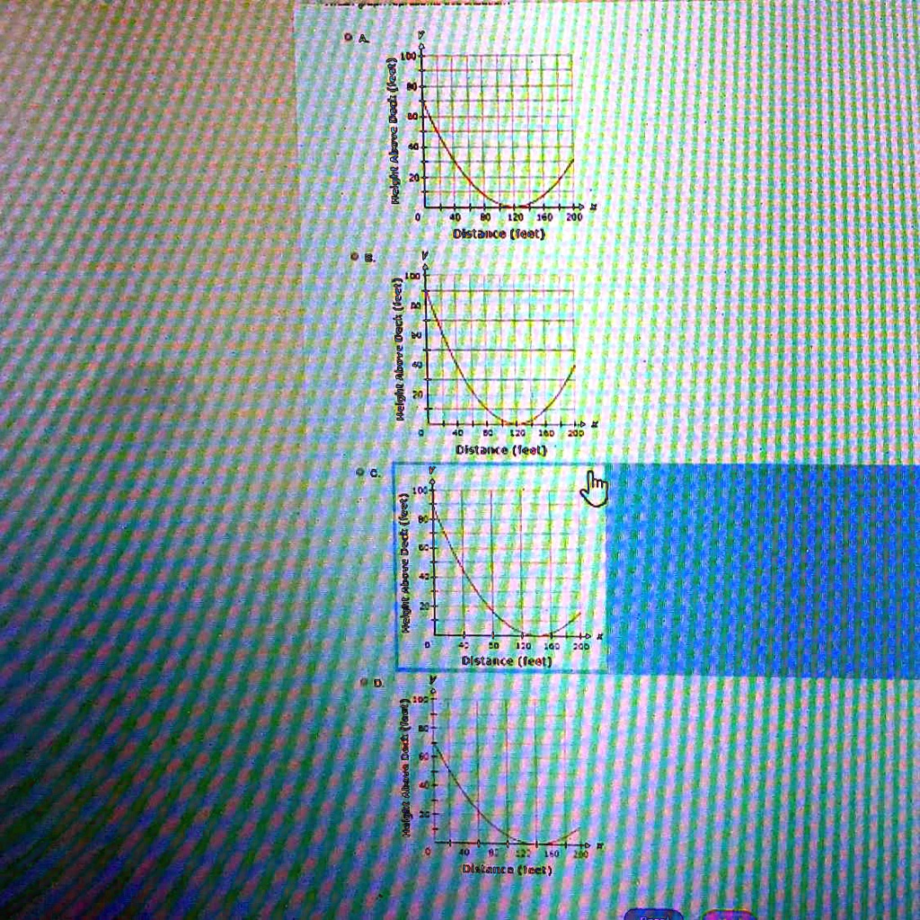 'A suspension cable is attached to a bridge at both ends 70 feet above the bridge deck. The