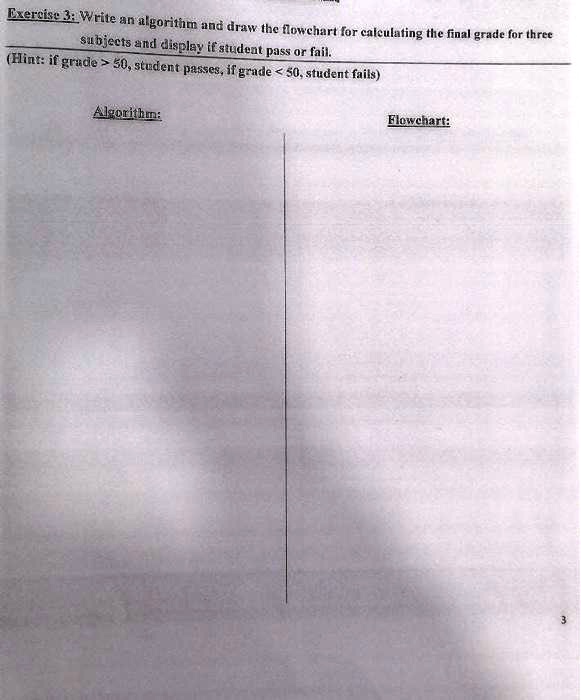 subjects and displav tf student pass or fail hintif grade50student ...