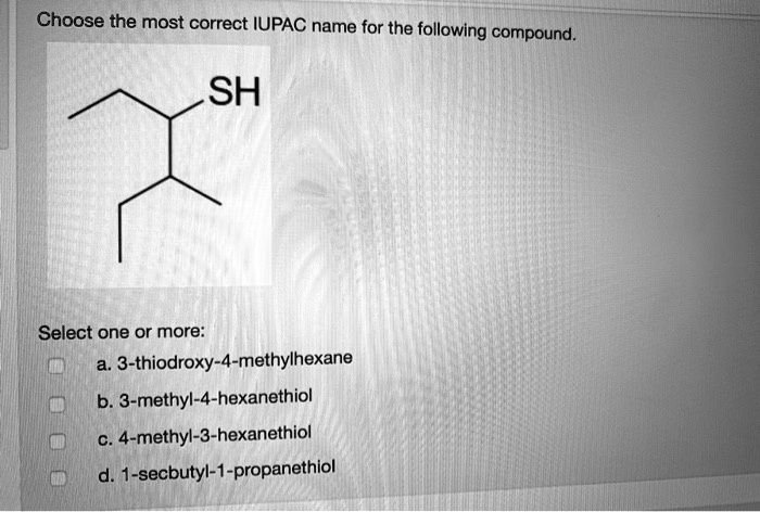 3 4 dimethylhexane iupac name