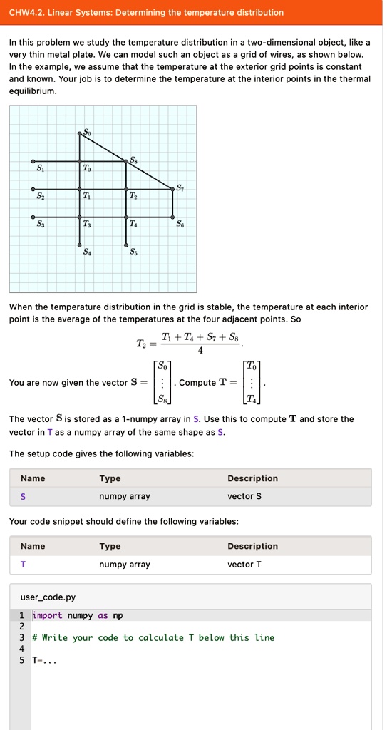 chw42linear systems determining the temperature distribution in this ... image.