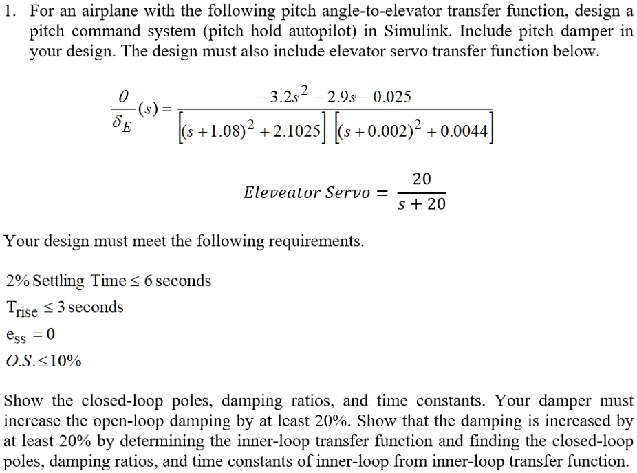 SOLVED Please show the steps and why is that (together with Simulink