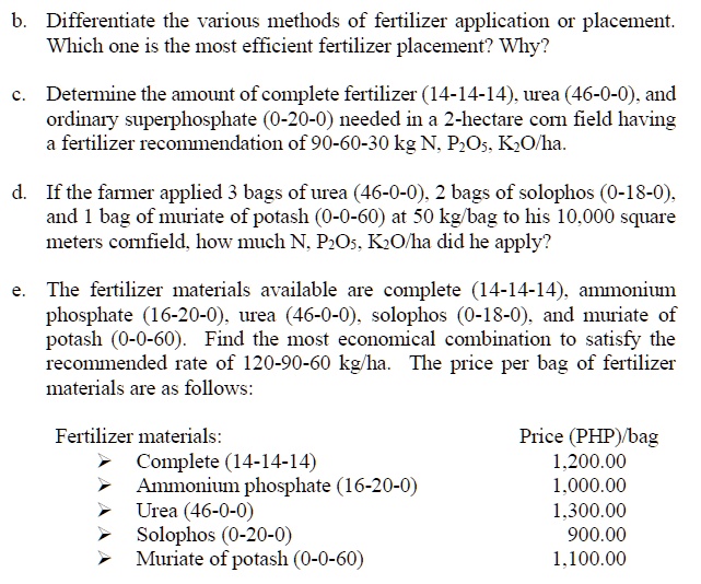 Image of Farmer measuring out 46-0-0 fertilizer to apply to cornfield