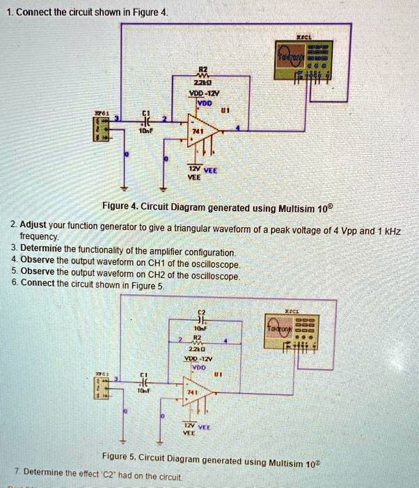 SOLVED Connect the circuit shown in Figure 4. Circuit Diagram