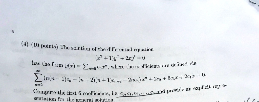 VIDEO solution: The solution of the differential equation (22 + l)y ...