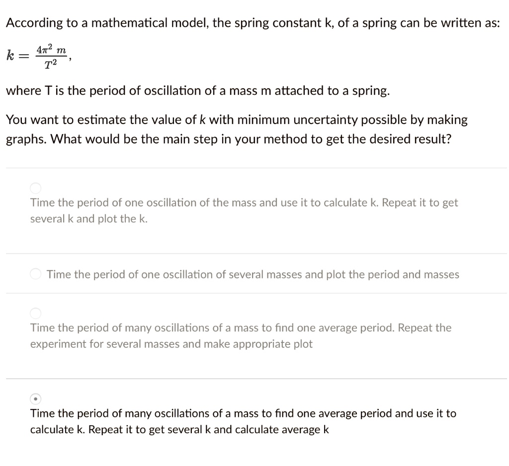 solved-according-to-a-mathematical-model-the-spring-constant-k-of-a