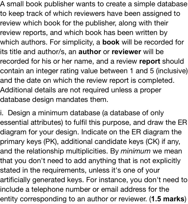 using sql a small book publisher wants to create a simple database to ...