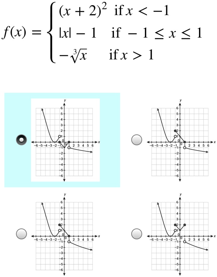 Solved I Need Help With This Question I Have No Clue How To Solve And Don T Know How To Put In Calculator X 2 2 Ifx 1 F X Ixl