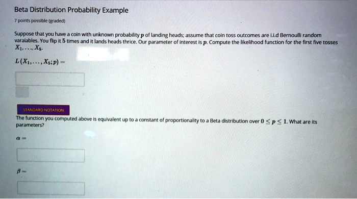 SOLVED Suppose that you have a coin with unknown probability p of