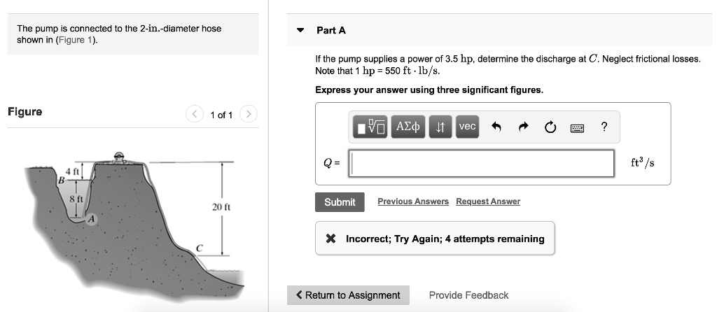 solved-the-pump-is-connected-to-the-2-inch-diameter-hose-shown-in