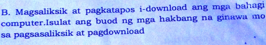 SOLVED: HELP HELP HELP HELP HELP HELP HELP Pagkatapos I-download Ang ...