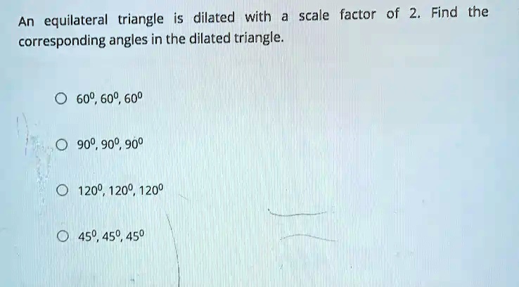 Triangle Rst Was Dilated By A Scale Factor Of 1/2