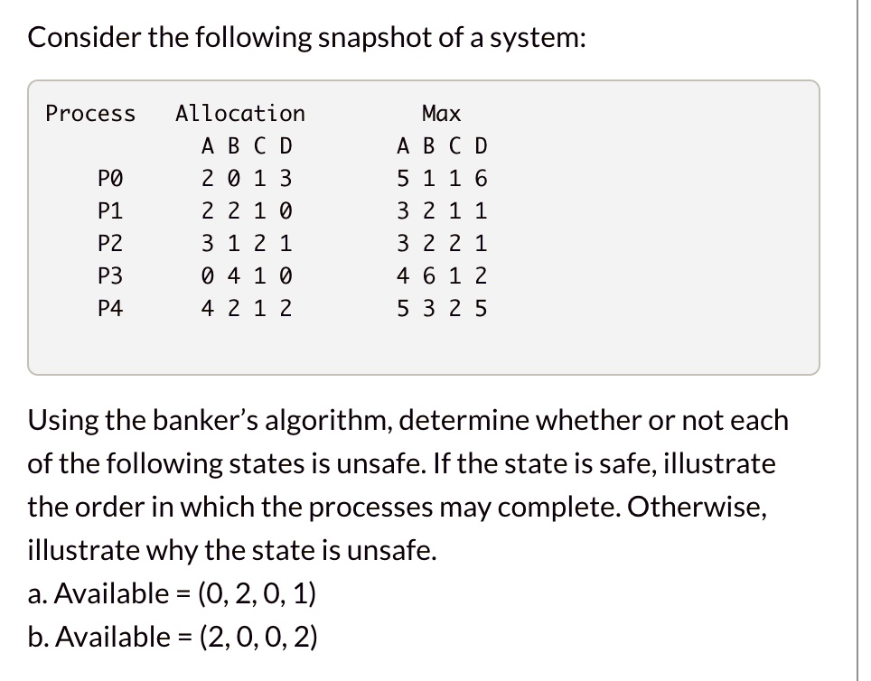 consider-the-following-snapshot-of-a-system-process-allocation-a-b-c-d