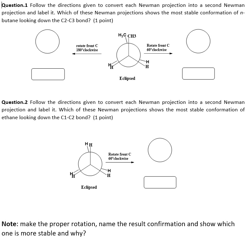 What Makes A Newman Projection Stable