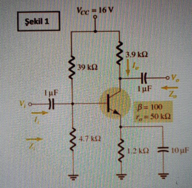 Solved Considering The Circuit In Figure 1 A Draw The Ac Equivalent Circuit For The Model B 8697