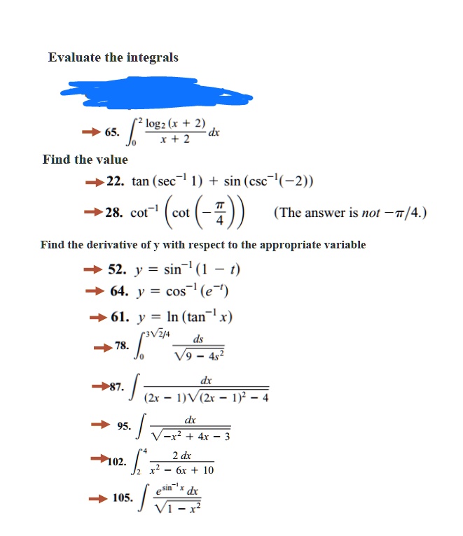 Evaluate the integralslogz (r + 2) 65. dx T + 2 Find tu2026 - ITProSpt