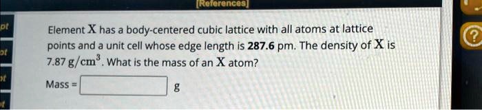 SOLVED The Mass Of An X Atom Can Be Calculated Using The Formula Mass solved-the-mass-of-an-x-atom-can-be-calculated-using-the-formula-mass