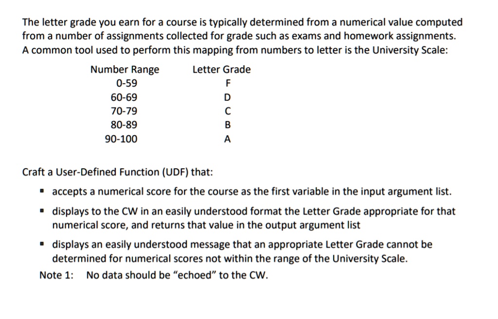 solved-the-letter-grade-you-earn-for-a-course-is-typically-determined