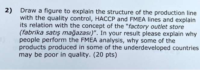 Explain Ing Line Structure 2) Draw a figure to explain the structure of the production line with ...