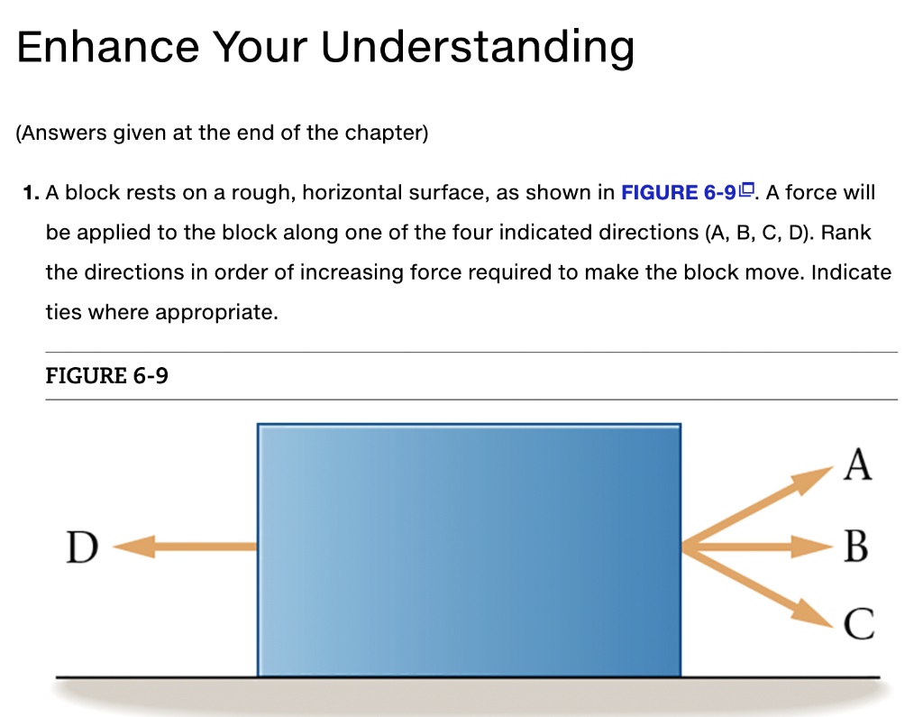 SOLVED: The Answer Is A