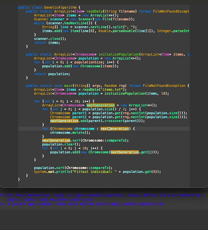 SOLVED Error Main method not found in class please