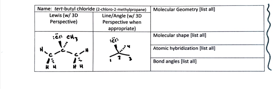 line structure for 2 methylpropane