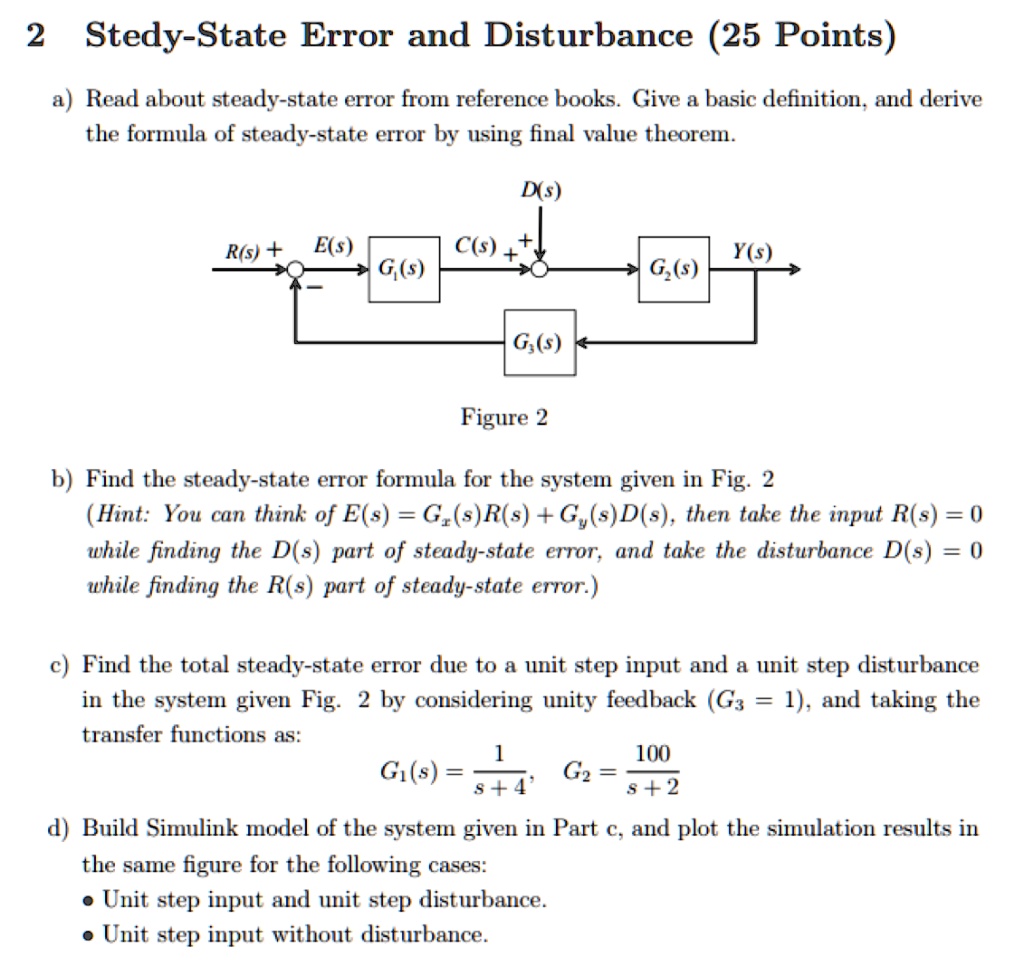 Steady State Error: What is it? (And How To Calculate It