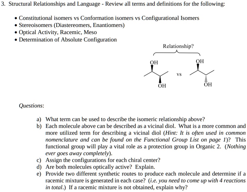 SOLVED: Structural Relationships and Language Review all terms and