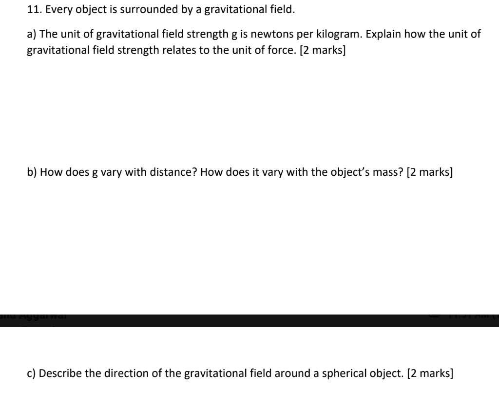newtons per kilogram
