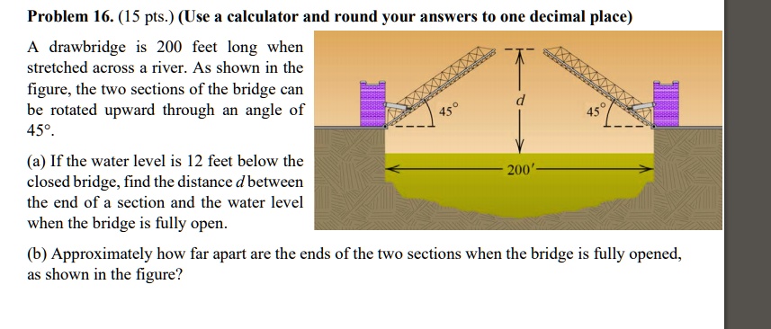 problem 16 15 pts use a calculator and round your answers to one ...