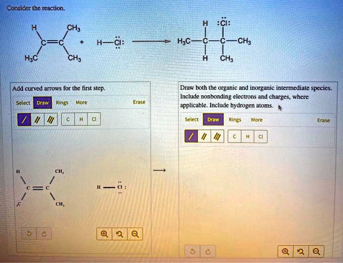 SOLVED Epoxyde reaction. CI CH, CI H3C CH3 Ac CH, Add curved arrows