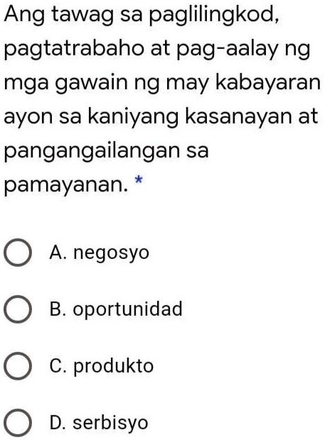 SOLVED: Can Someone Help Me With This Question Ang Tawag Sa ...