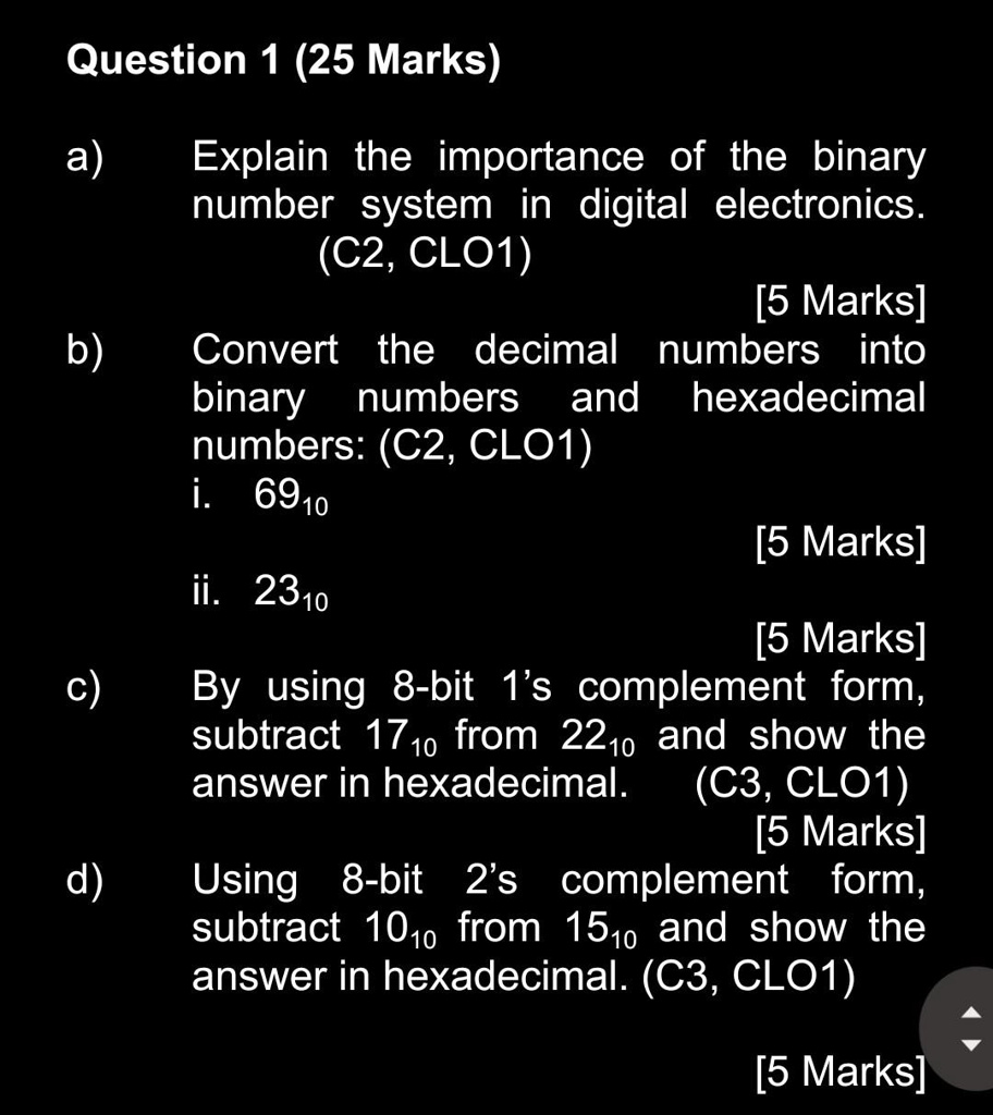 SOLVED: Please help to answer with a clear answer. Thank you. Question ...