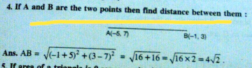 SOLVED: Two points A and B are on the same side of a tower and in the ...