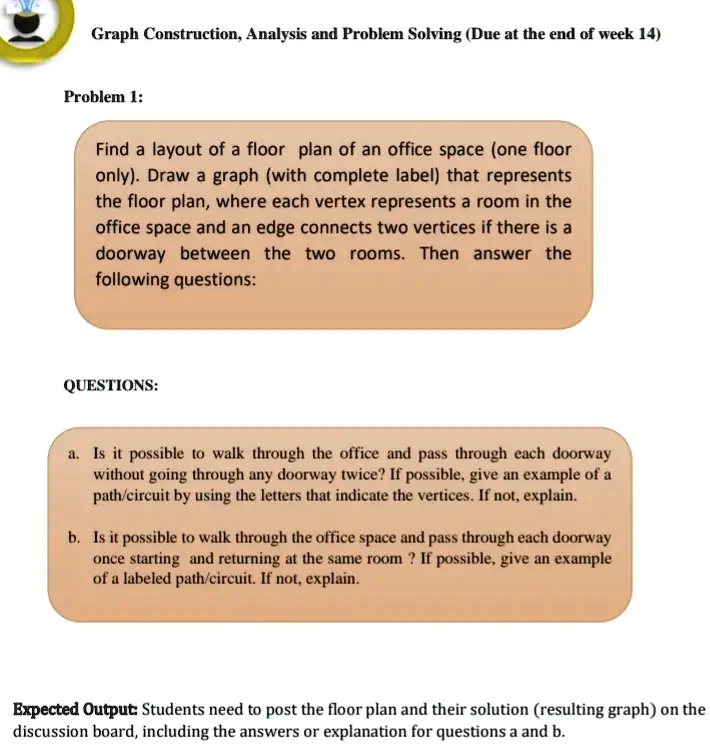 graph construction analysis and problem solving