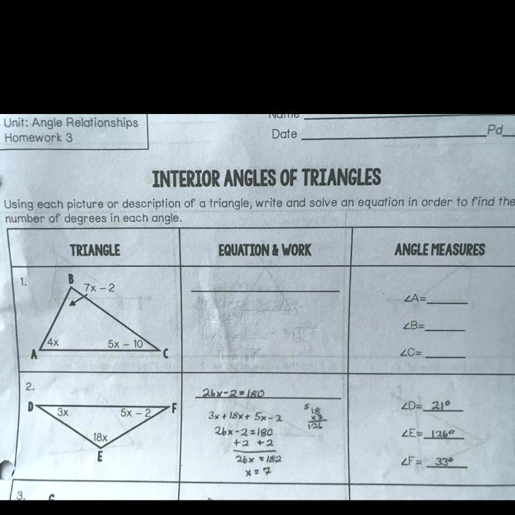 unit angles & triangles homework 2