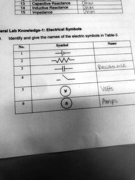 SOLVED Capacitive Reactance Inductive Reactance Impedance 14 eral Lab