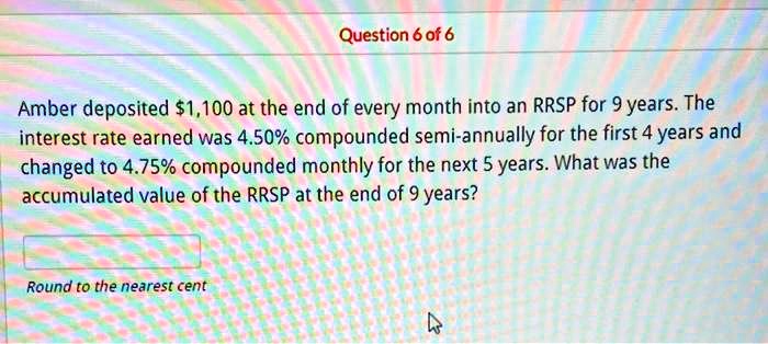 Amber deposited 1,100 at the end of every month into an RRSP for 9 years. The interest rate earned was 4.50% compounded semi-annually for the first 4 years and changed to 4.75% compounded monthly for the next 5 years. What was the accumulated value of the RRSP at the end of 9 years? Round to the nearest cent.