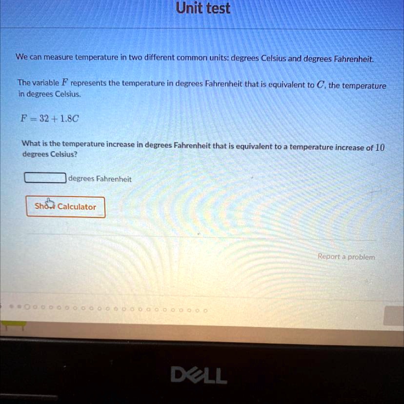 What is the most common unit used to measure temperature? Why is