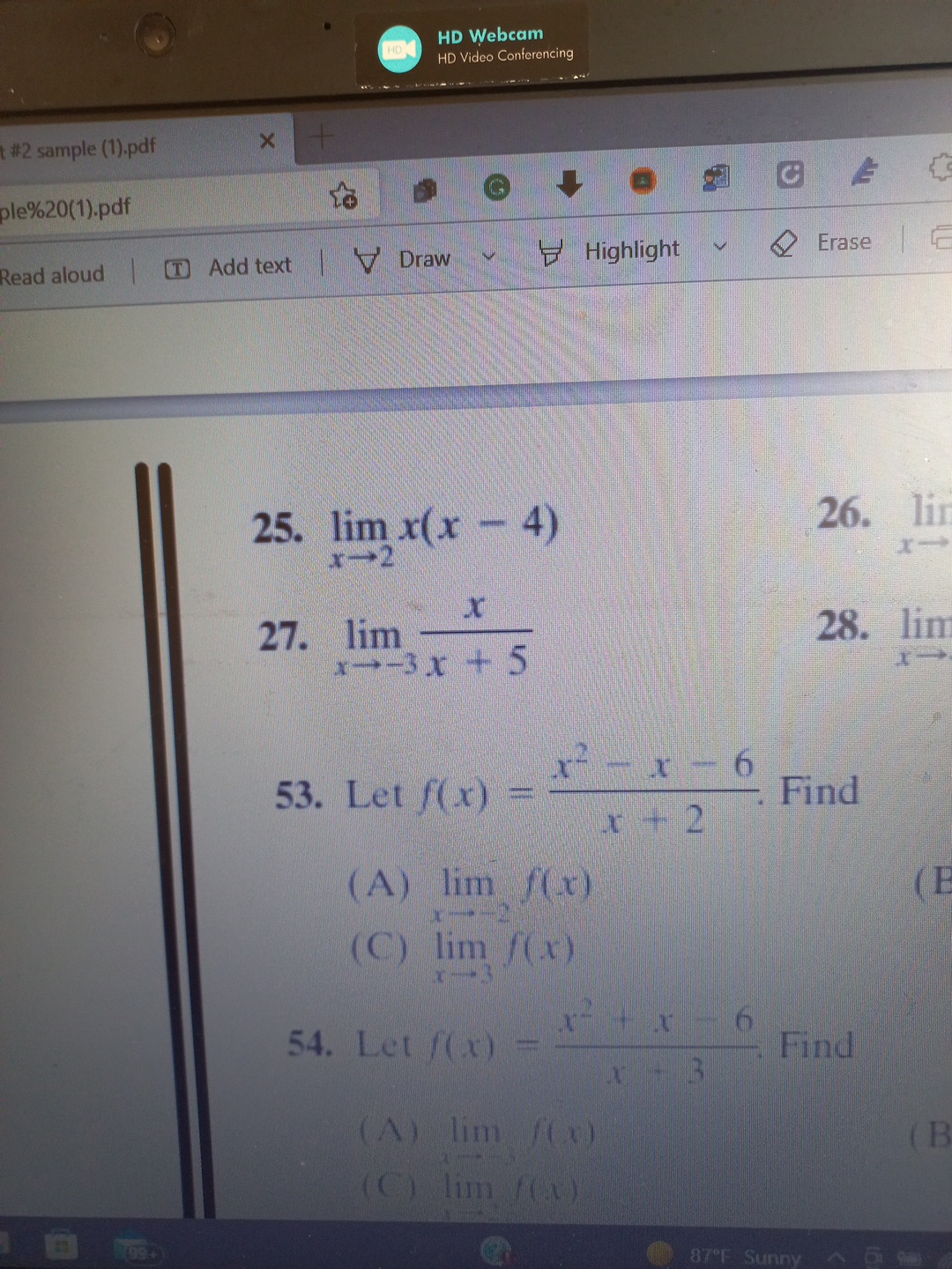 SOLVED Limx 2 X x 4 solved-limx-2-x-x-4