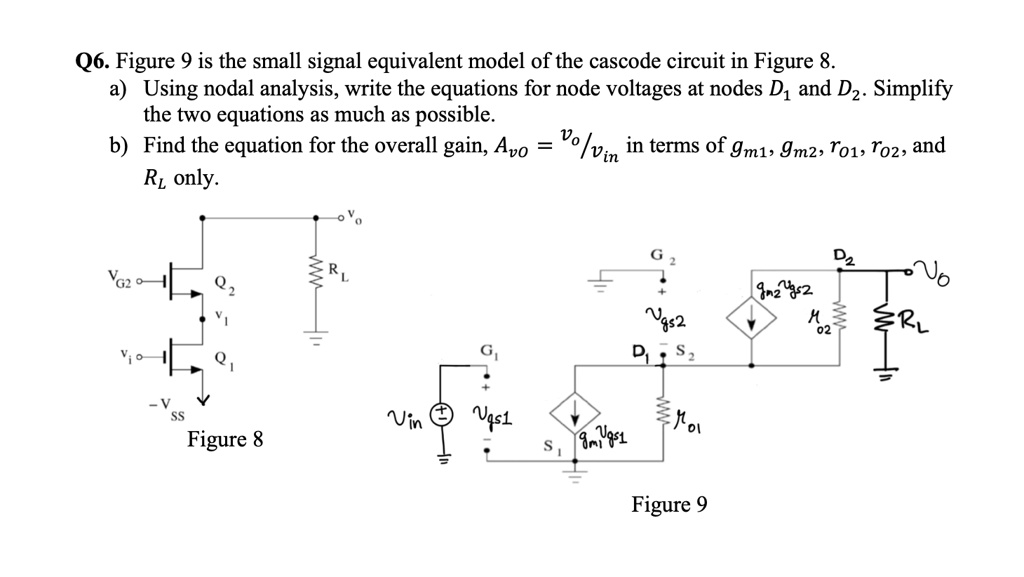 VIDEO solution: Figure 9 is the small signal equivalent model of the ...