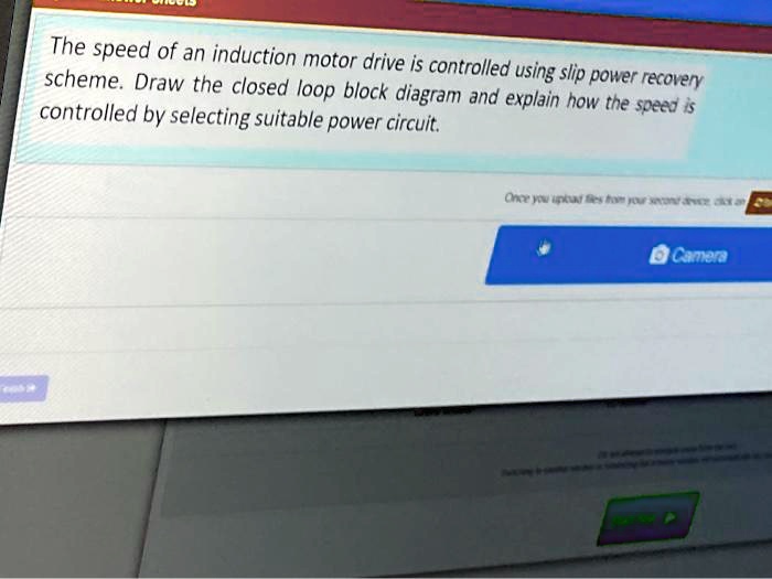 The speed of an induction motor drive is controlled using slip power ...