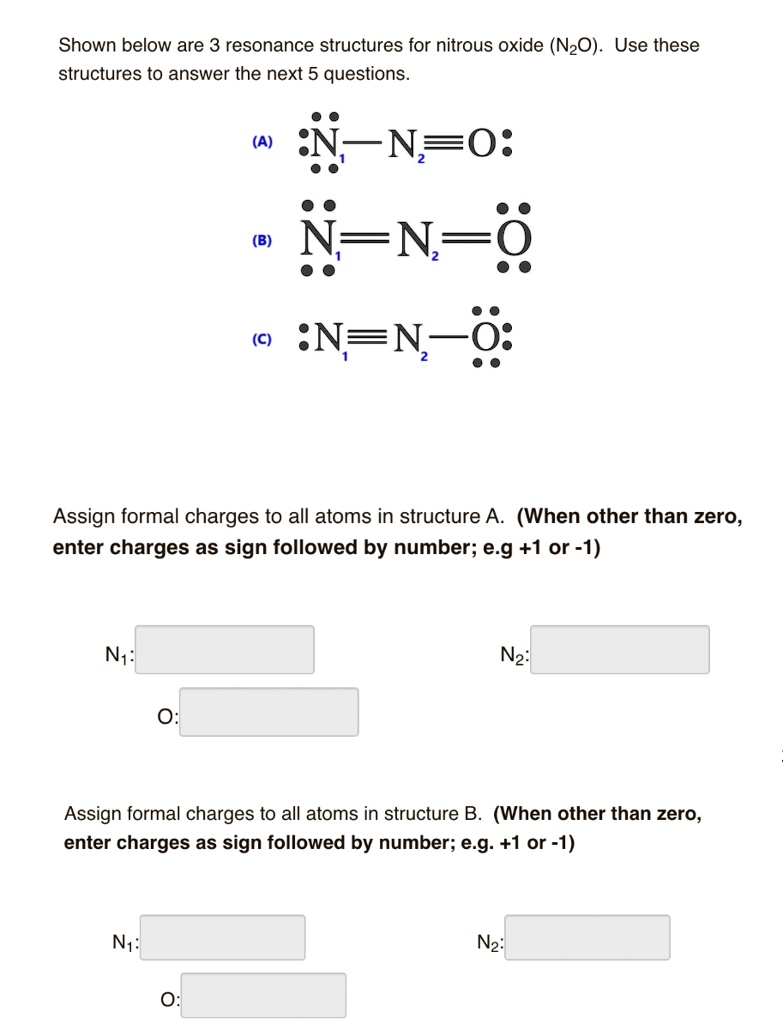 Nitrous Oxide (N2O) Formal Charge