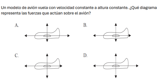 SOLVED: Un Modelo De Avión Vuela Con Velocidad Constante A Altura ...