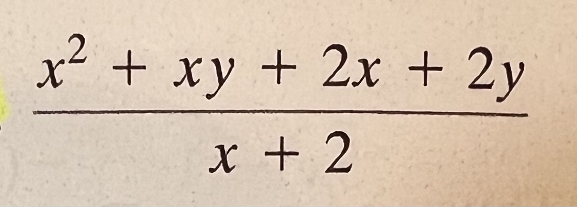 ( fracx^2+x y+2 x+2 yx+2 )