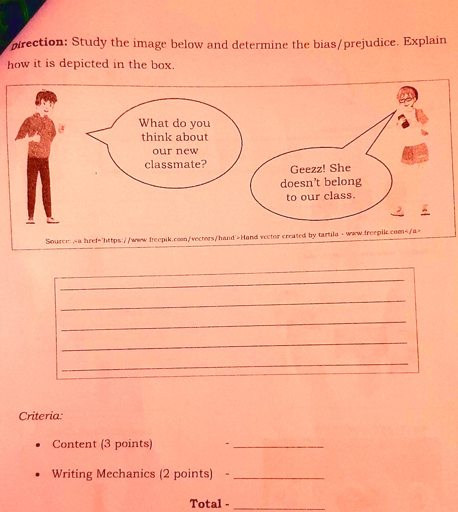 Pirection: Study the image below and determine the..., image size:912x1018