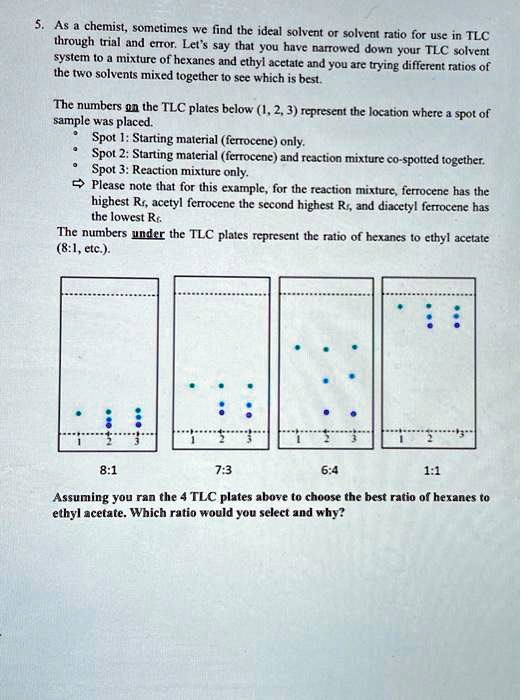SOLVED As a chemist, sometimes we find the ideal solvent or solvent