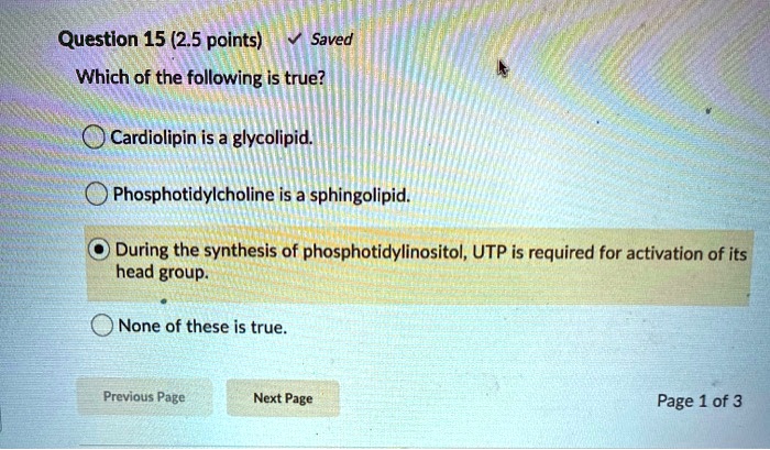 Question 15 25 points saved which of the following is true...