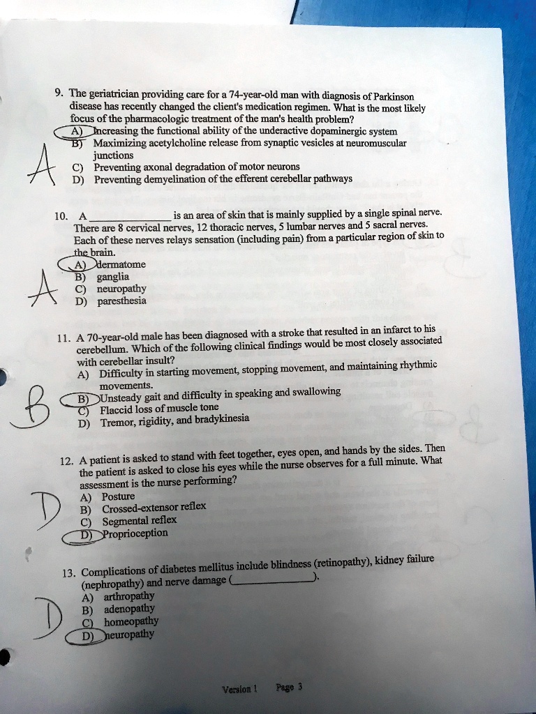 SOLVED: 9. The geriatrician providing care for a 74-year-old man with ...