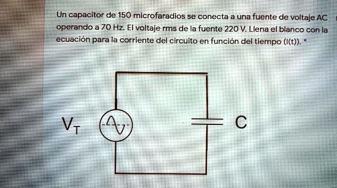 Capacitor De 150 Microfaradios A 220v Corriente Alterna